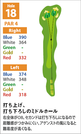 INコースHole18