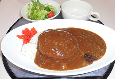 ハンバーグカレーセット