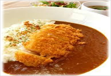 カツカレーセット